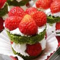 kaz～kaz～⭐'s cooksnap of when they made 苺をサンドしたショートケーキ♡.