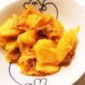 もか75's cooksnap of when they made 豚バラとじゃが芋のケチャップ炒め♪.