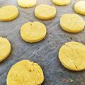 くっきもん's cooksnap of when they made 材料3つ♡コーンミールクッキー.