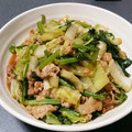 おさとうありちゃん's cooksnap of when they made 白菜と小松菜のオイスターあんかけ♥簡単☆.
