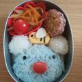 lemon★ice's cooksnap of when they made キャラ弁☆ペネロペおにぎり♪.
