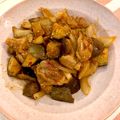 Miporin☆15's cooksnap of when they made ナスと鶏のピリ辛炒め.