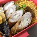 さとっちにゃん's cooksnap of when they made お弁当に♡さけるチーズの肉巻き.