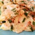 ヤスコ♪'s cooksnap of when they made 新玉ねぎとニラの春チヂミ♪.