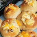 ぴこひろ's cooksnap of when they made ＨＢ☆オレンジピールと胡桃の胚芽パン☆.