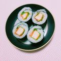 まあまま☆0403's cooksnap of when they made 紅生姜包んだチキンカツ太巻き☆.