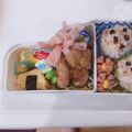 にこにこすぷうん's cooksnap of when they made かわいい☆お弁当のすきまにハムの花.