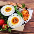 ◆とも◆'s cooksnap of when they made お弁当に！味玉しそチーズおにぎり.