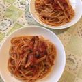 ☆haru_mi☆'s cooksnap of when they made コストコのトマトソースで簡単パスタ.