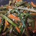 tomo1023jp's cooksnap of when they made うどとにんじんのきんぴら.