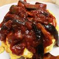 ぽんﾁｬﾝ☆'s cooksnap of when they made めちゃめちゃおいしい☆特製オムライス♪.
