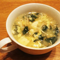 ☆Rionちゃん☆'s cooksnap of when they made 玉子とほうれん草の中華スープ♪.
