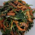 ちょろすけ25's cooksnap of when they made にんじんとクレソンの胡麻和え.
