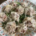 MoMoＮkichi's cooksnap of when they made レンジで４分♪包まない花焼売.