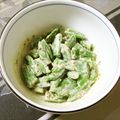 ふれんでぃあ's cooksnap of when they made レンチン！スナップえんどうマスタード和え.