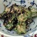 北のおちょび's cooksnap of when they made 美肌生活♡ヒジキオクラとゴマのデリサラダ.