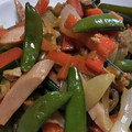 はやしのくま's cooksnap of when they made さやえんどうと玉ねぎの味噌炒め.