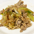 クック82801E☆'s cooksnap of when they made 簡単♪豚肉と長ねぎの塩ダレ炒め.
