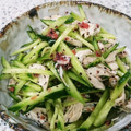 おかめー's cooksnap of when they made ササミと梅ゆかり和え.