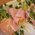 フィービー3's cooksnap of when they made カイワレ・ツナマヨでくるくるハム巻き♡.