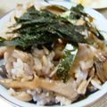 ジョンリークッカー's cooksnap of when they made きのことにんじんの混ぜご飯.