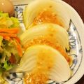 ごんごろう's cooksnap of when they made 簡単☆新玉葱のレンジ蒸しピリ辛味噌だれ.
