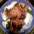 クックICKQW0☆'s cooksnap of when they made イカとピーマンのオイスター炒め.