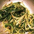 ビビ♡'s cooksnap of when they made 水菜のおひたし.