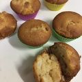 ユリchan＊'s cooksnap of when they made 簡単♪混ぜるだけ～のリンゴマフィン♪.