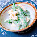 ☆３匹の子ぶた☆'s cooksnap of when they made スナップエンドウと蓮根＊からしマヨ和え.