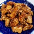 yocchi2109's cooksnap of when they made 鶏むね肉で柔らか山ちゃん風唐揚げ.
