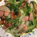 とっとのキッチン's cooksnap of when they made 簡単!ほうれん草玉葱ウィンナー炒め.