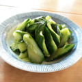 mayuyuキッチン's cooksnap of when they made 我が家の＊きゅうりのわさび漬け.