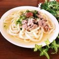 キョーマキ's cooksnap of when they made 【楽チンご飯】さっぱり梅豚うどん.