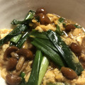 Minakiwi's cooksnap of when they made なめこと小葱の卵とじ.