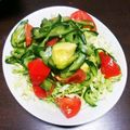 ひなたのねこやなぎ's cooksnap of when they made キャベツとアボカドのさっぱりサラダ.