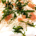 ぶたぶた☆こぶた's cooksnap of when they made 簡単！明太子とごま油のおつまみ そーめん.