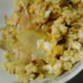 nachimama's cooksnap of when they made ★たまねぎいりたまご★.