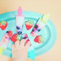 Mei＊☆'s cooksnap of when they made 一口♡苺カルピスゼリー＆アイス.