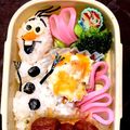 にん3♪'s cooksnap of when they made 大切な人へのお弁当に♡かまぼこでハート.