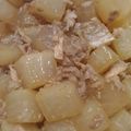 はなさんキッチン's cooksnap of when they made 手間なし簡単♡大根とシーチキンの甘辛煮.