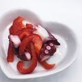 まこさんど's cooksnap of when they made ✾タコとパプリカの柚子こしょうマリネ✾.