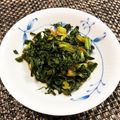 もりはん's cooksnap of when they made 蜂蜜がポイント★セロリの葉のつくだ煮★.