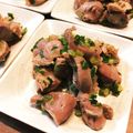 ばたみそーぱん☆'s cooksnap of when they made 砂肝のレモン和え☆.