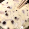 クック840R8X☆'s cooksnap of when they made 鶏肉ときのこのミルクスープ.