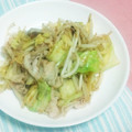 まぶたん's cooksnap of when they made 【基本】最初に作りたい　野菜炒め.
