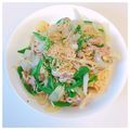 ＊Ru's cooksnap of when they made ☆サッポロ一番塩ラーメンで塩焼きそば☆.