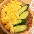 まあここまま's cooksnap of when they made 簡単☆混ぜるだけ♬ひき肉と卵焼のそぼろ丼.