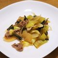 あ～ちゃんさ～ちゃん's cooksnap of when they made 豚肉とチンゲン菜のポン酢炒め.