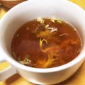 ♡えーこまま♡'s cooksnap of when they made 余ったネギトロでつくねのお吸い物.